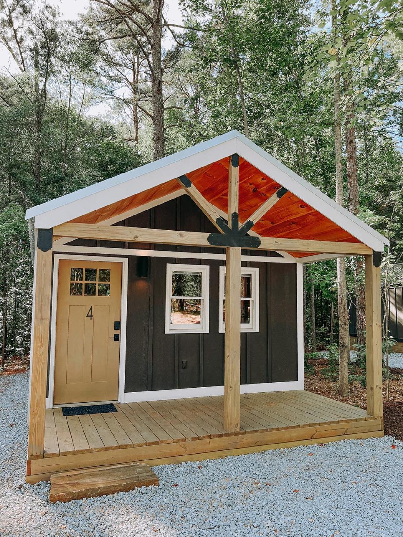 Cabin #4 Studio W Kitchenette Hartwell Exterior foto